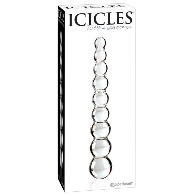 Skleněné dildo Icicles No. 2 Icicles