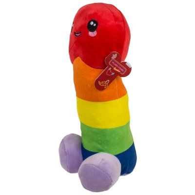 Plush Penis Rainbow 30 cm